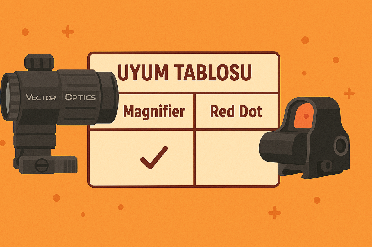 Vector Optics Magnifier ve Red Dot Uyum Tablosu