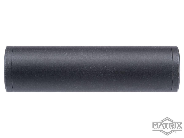 Matrix Airsoft Mock Silencer / Barrel Extension (Model: Blank / Black / 110mm)