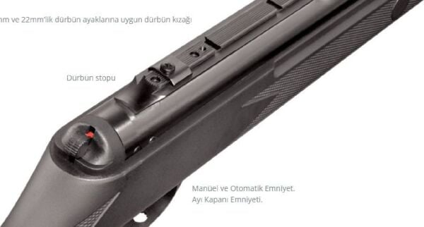 HATSAN MOD125 SNIPER VORTEX DÜRBÜNLÜ/DÜRBÜNSÜZ HAVALI TÜFEK 5.5MM