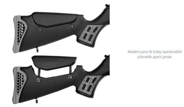 HATSAN MOD125 SNIPER VORTEX DÜRBÜNLÜ/DÜRBÜNSÜZ HAVALI TÜFEK 5.5MM