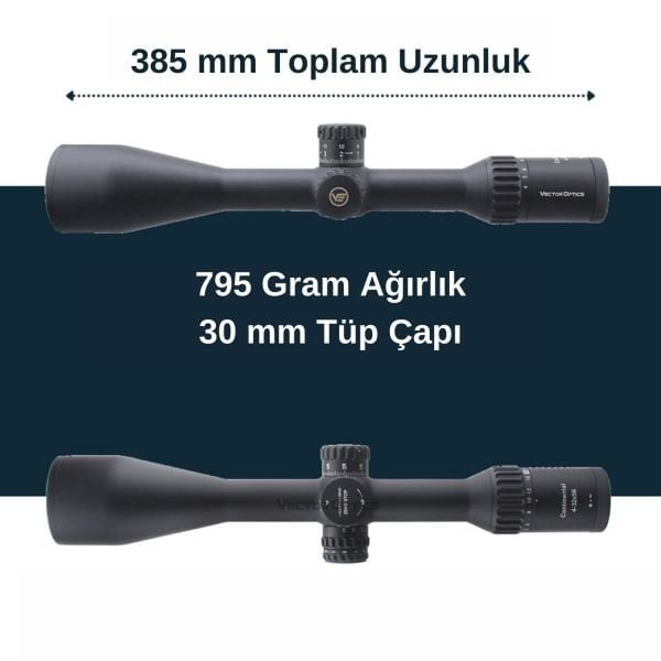 CONTINENTAL X8 4-32X56 SFP ED TACTICAL