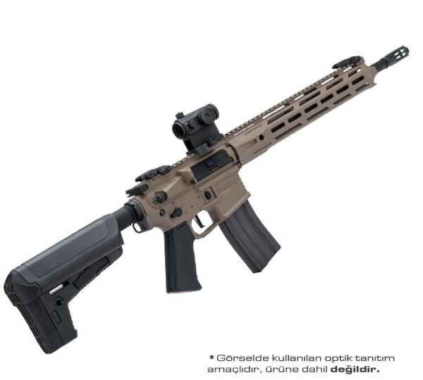 KRYTAC Trident MKII SPR M-Lok Çöl Tan AEG Airsoft Tüfek