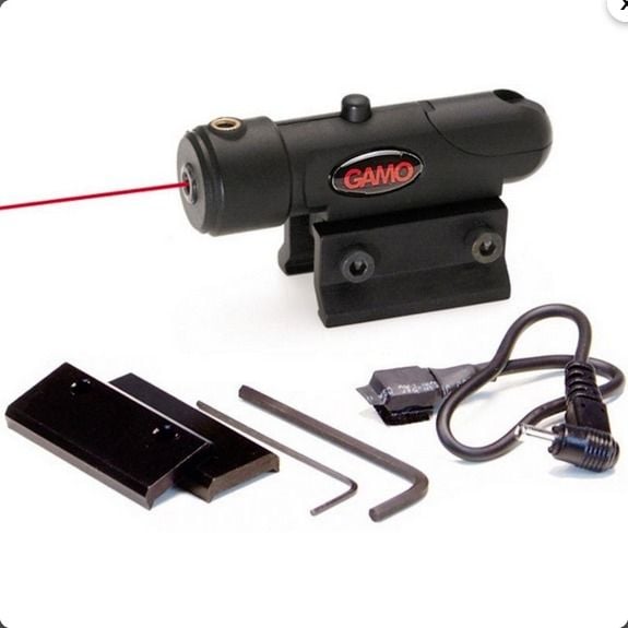 Gamo 650NM Kırmızı Lazer Tüfek ve Tabanca Lazeri OPTIK SIFIRLAYICI