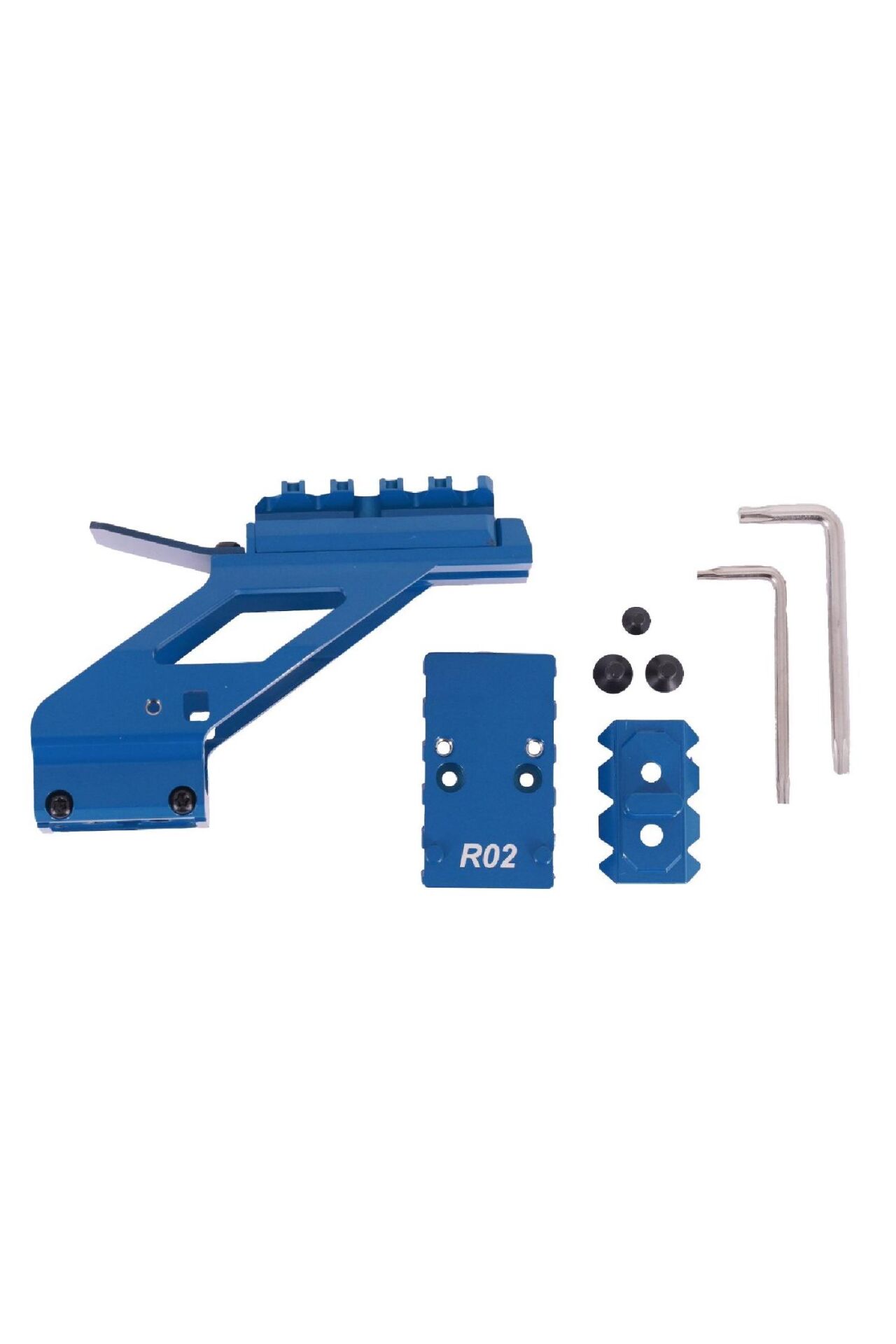 Mecanık Alüminyum Scope Mount - Gök Mavisi MMAC-637
