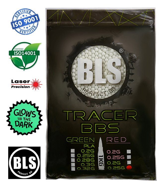 BLS PERFECT 0.25G TRACER BB YEŞİL (0,25g) - 1KG - 4000Adet