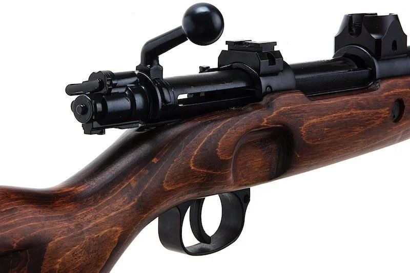 ARES KAR-98K SPRING SNIPER GERCEK AGAC AIRSOFT WW2 TUFEGI - STANDART EDITION