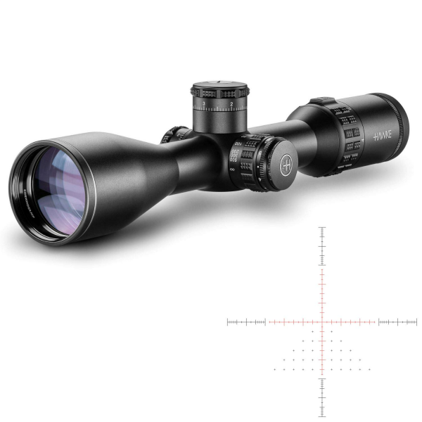 HAWKE SideWinder 30mm FFP 4-16x50 SF (Half Mil Reticle) Yivli Tüfek Dürbünü 17450