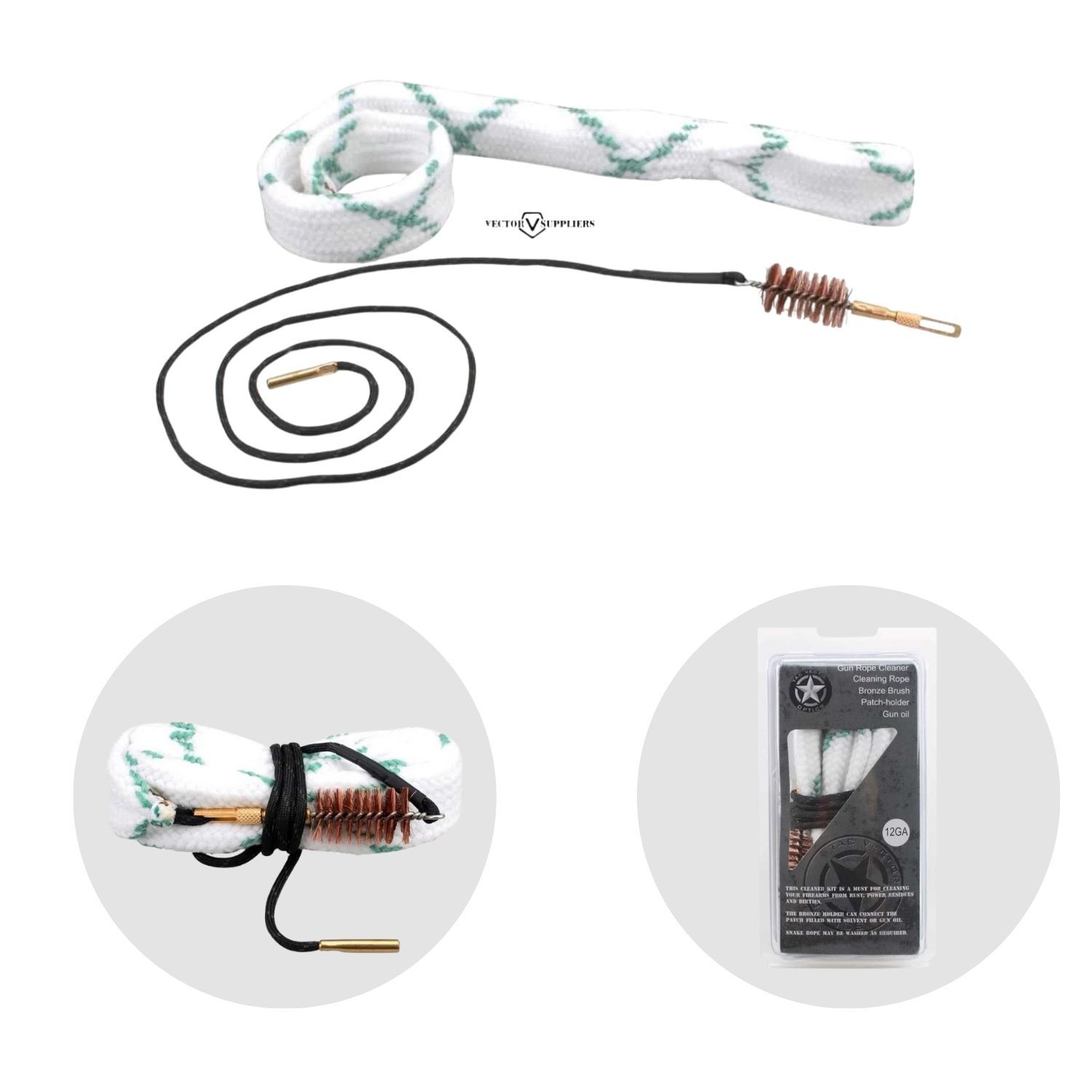Vector GUNPANY 12GA BoreSnake Namlu Temizlik ipi - SCCK-05