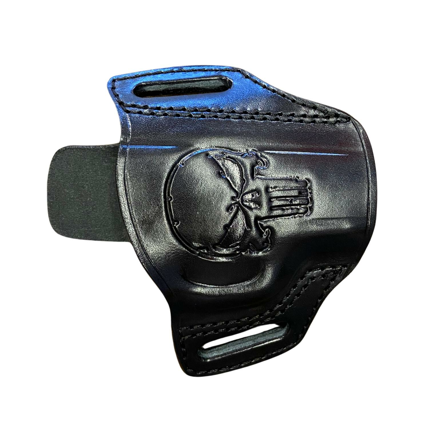 SIG SAUER P365 Siyah Punisher Desenli Tabanca Kılıfı - YÜKSEK KALİTE