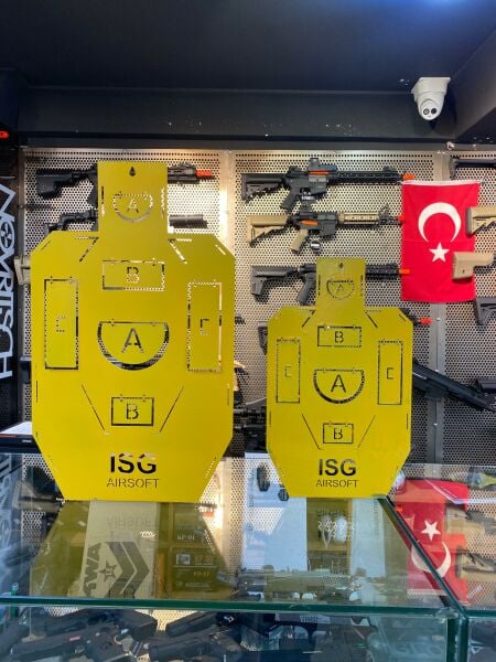 ISG AIRSOFT METAL HEDEF - SARI
