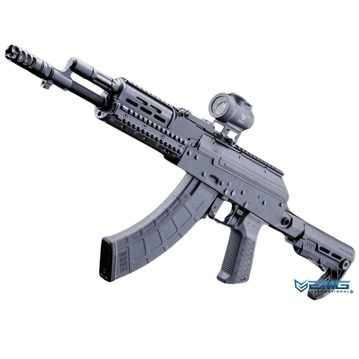 CYMA EMG TRAX AK74 Stamped Steel Airsoft AEG Tüfek Strike Industries Lisanslı