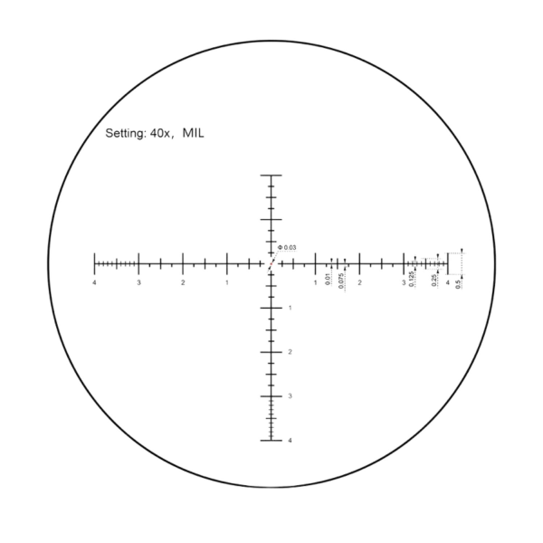 Vector Optics Continental X8 6-48×56ED SFP MIL Tactical Tüfek Dürbünü SCOL-TM52