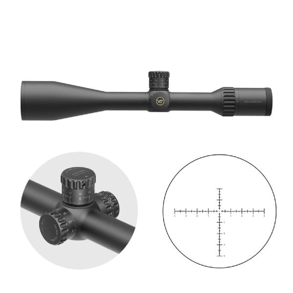Vector Optics Continental X8 6-48×56ED SFP MIL Tactical Tüfek Dürbünü SCOL-TM52