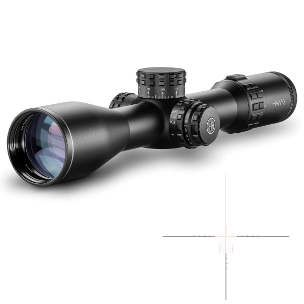 HAWKE Frontier 34mm FFP 3-18x50 SF IR (Mil Pro Ext.) Yivli Tüfek Dürbünü 18620