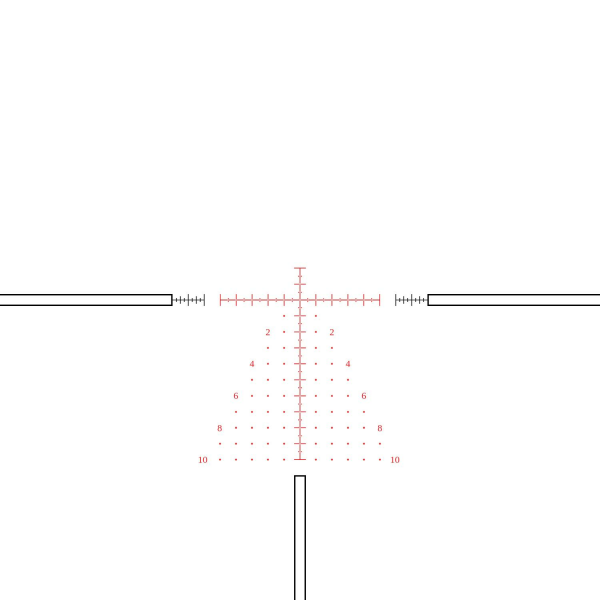 HAWKE Frontier 30mm SFP 2.5-15x50 SF IR (Mil Pro 10x) Yivli Tüfek Dürbünü 18421