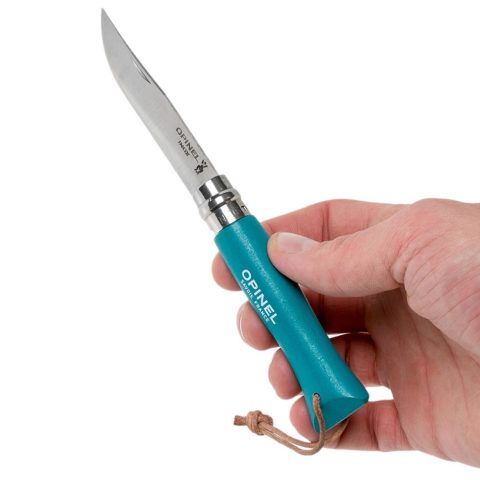 Opinel Inox Trekking 6 No Paslanmaz Çelik Çakı (Turkuaz)