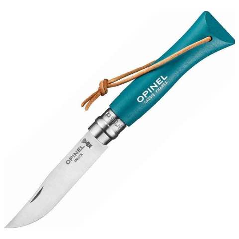 Opinel Inox Trekking 6 No Paslanmaz Çelik Çakı (Turkuaz)