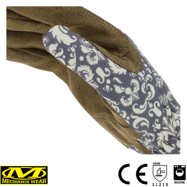 Mechanix Orginal Ethel® Jubilee Kadın Eldiven (Mavi/Kahve) ETH-JBL
