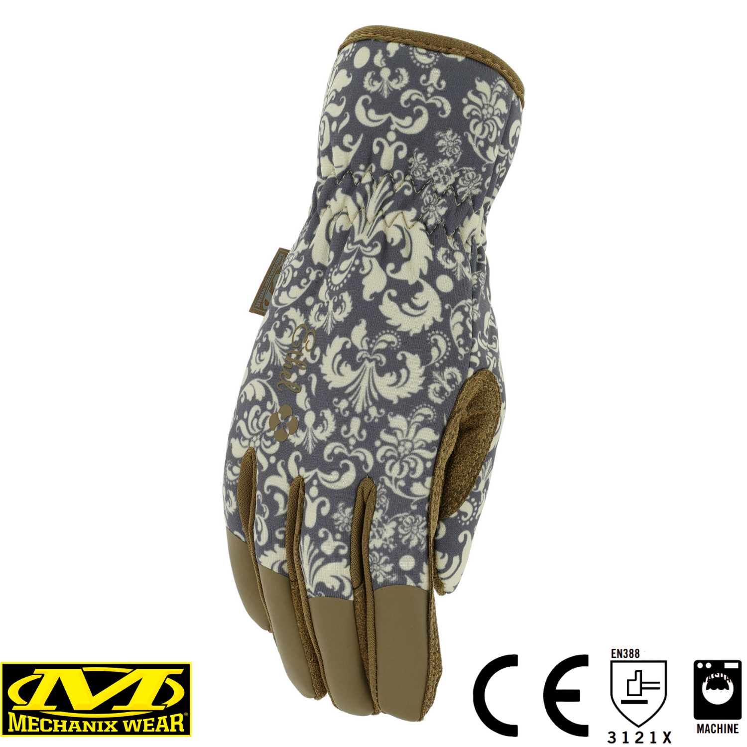 Mechanix Orginal Ethel® Jubilee Kadın Eldiven (Mavi/Kahve) ETH-JBL
