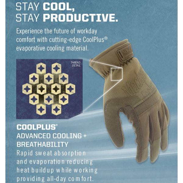 Mechanix Wear® FastFit Coyote Tactical Eldiven FFTAB-72