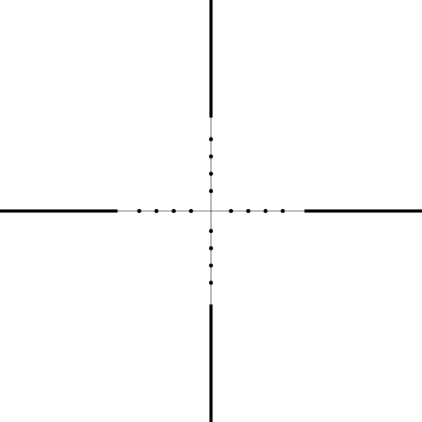 HAWKE Vantage 1'' SFP  4-12x40 AO (Mil Dot) Tüfek Dürbünü 14141