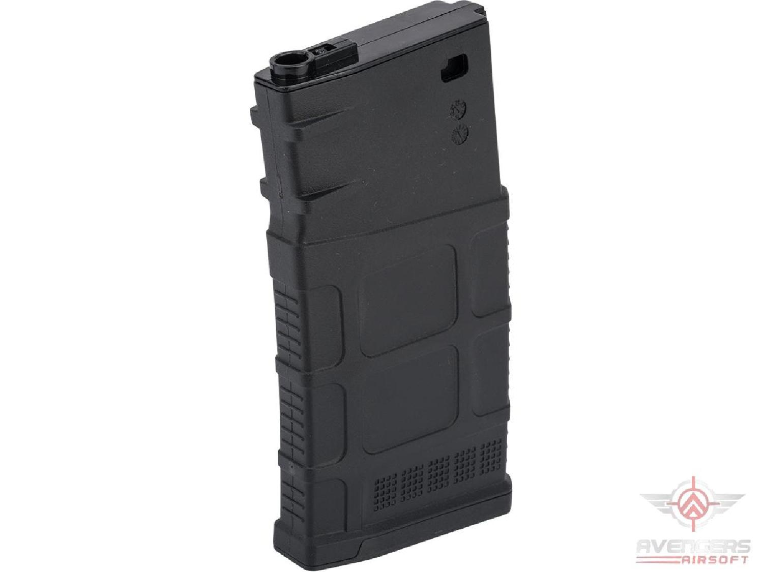 AVENGERS SR25 UYUMLU 120BB AIRSOFT MIDCAP ŞARJÖR SIYAH
