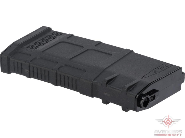 AVENGERS SR25 UYUMLU 120BB AIRSOFT MIDCAP ŞARJÖR SIYAH