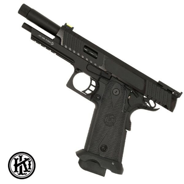 KLI HI-CAPA JW3 5.1 KIKIMORA CO2 BLOWBACK HAVALI TABANCA  - BLACKOUT VERS. - SİYAH