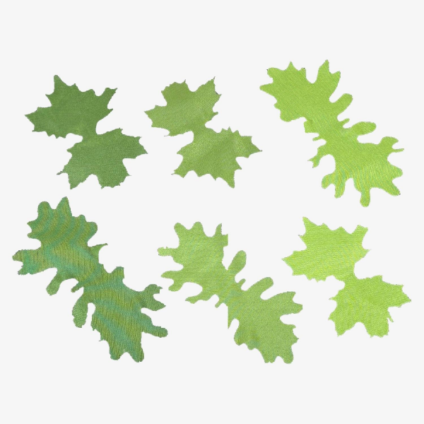 KMCS Lazer Kesim Doğal Yaprak Görünüm Gizlenme Kamuflajı Tie Leafs