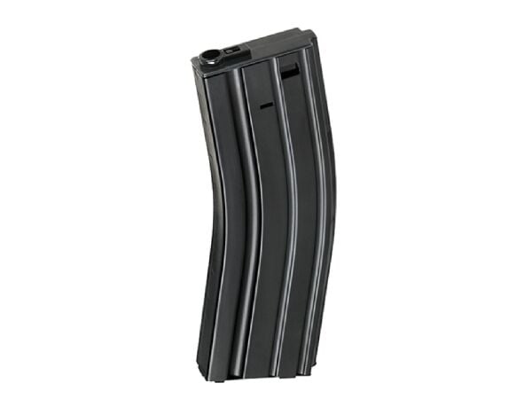 BattleAxe 200BB METAL MidCap ŞARJÖR Siyah Airsoft M4 AR15 Tüfek için
