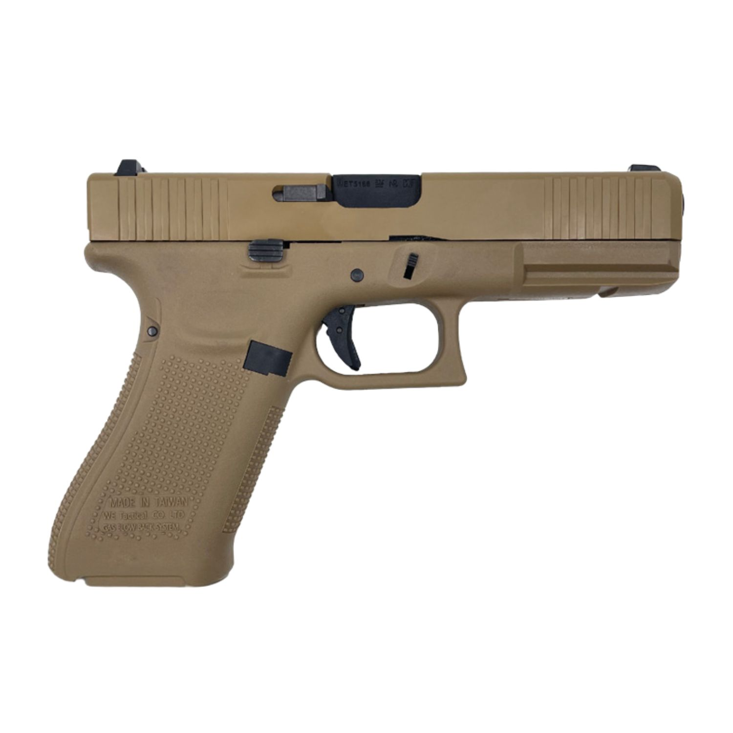 WE GLOCK G17 ''F'' GEN5 TAN +TAN GBB AIRSOFT TABANCA