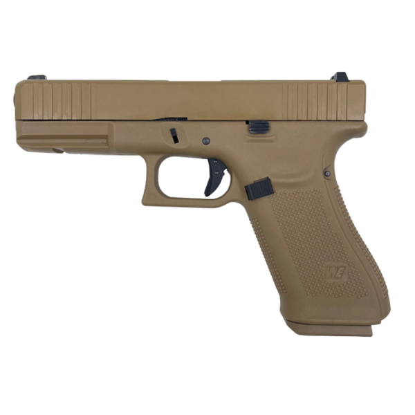 WE GLOCK G17 ''F'' GEN5 TAN +TAN GBB AIRSOFT TABANCA