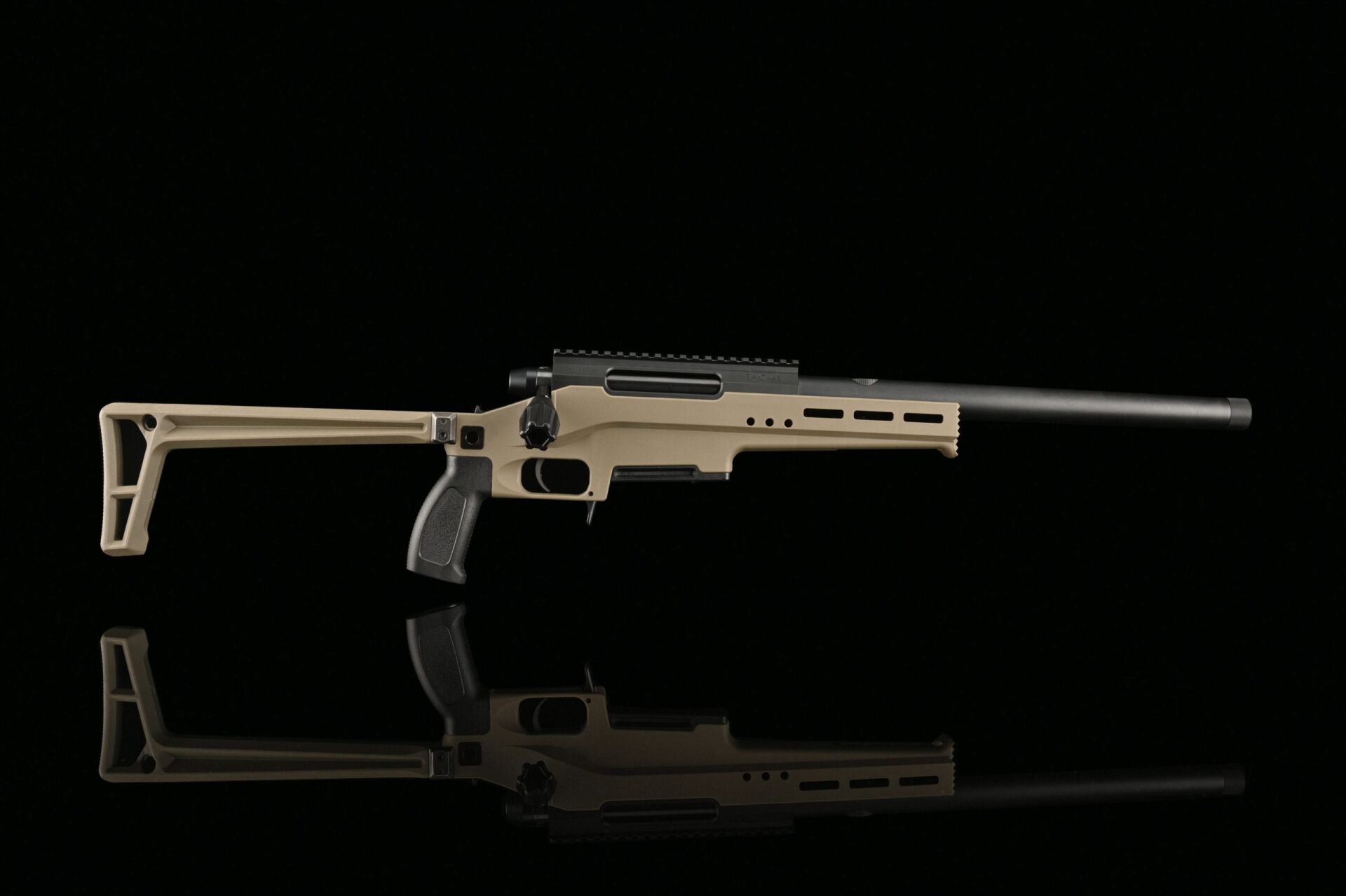 SILVERBACK TAC41L FDE BOLT ACTION AIRSOFT SNIPER TÜFEK - ÇÖL RENGI (SBA-BLT-32FDE)