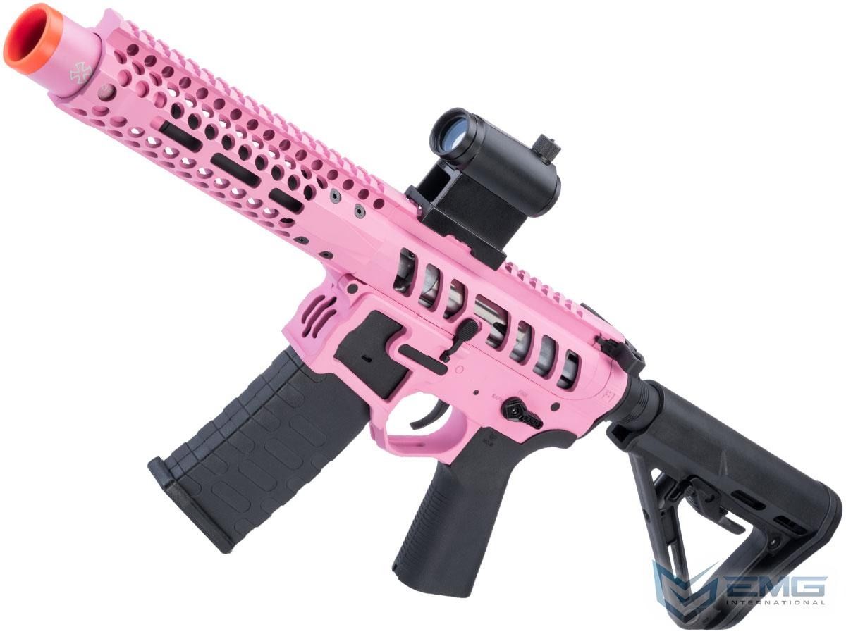EMG F-1 Firearms PDW AR15 3G Style2 RS3 HOT PINK Airsoft AEG Tüfek