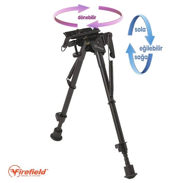 Firefield FF34027 Stronghold Bipod 11-16 - Siyah