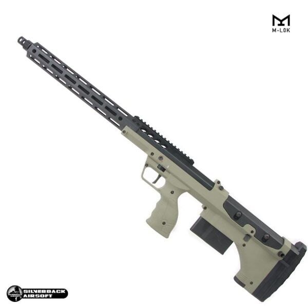 Silverback Desert Tech Lisanslı SRS A2/M2 22'' Namlu Yeşil Sniper Spring Airsoft Tüfek