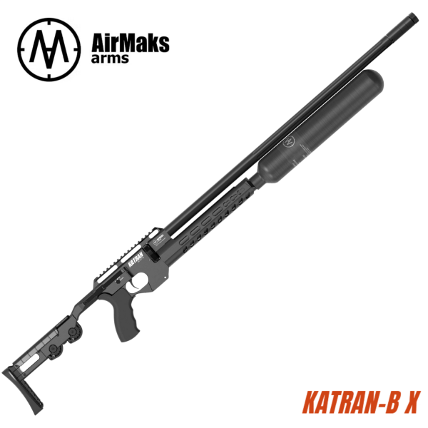 Airmaks  KATRAN XB HP 6.35mm/.25cal SİYAH PCP HAVALI TÜFEK