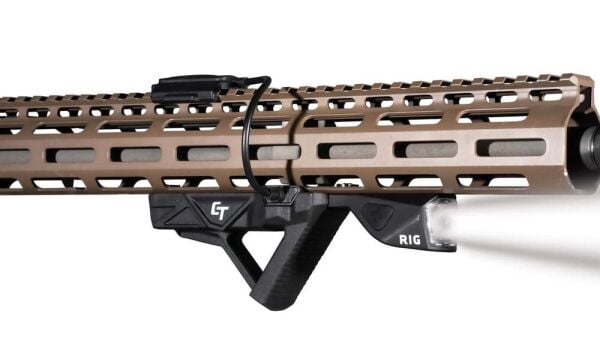 CRIMSON TRACE RIG - Rapid Illumination Grip 500 Lümen M-LOK veya Picatinny Rayı İçin Tüfek Feneri