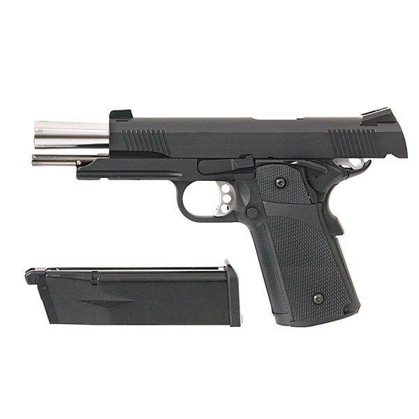 KJW 1911 Hi-Capa 5.1 SIYAH Gas Blowback Airsoft Tabanca
