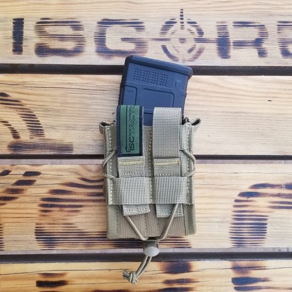 ISG TACTICAL MAG POUCH - 5.56mm Tüfek Şarjörlük - TAN - ÇÖL RENGİ