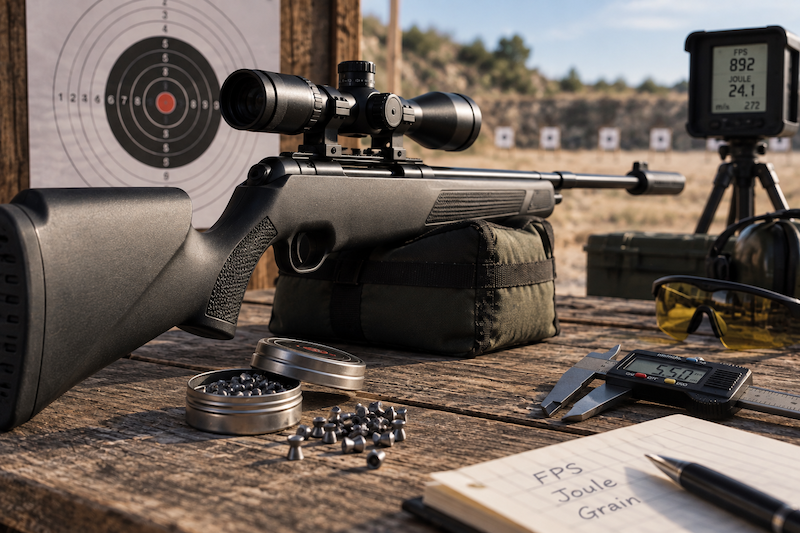 Havalı tüfekte FPS Joule ve Grain nedir