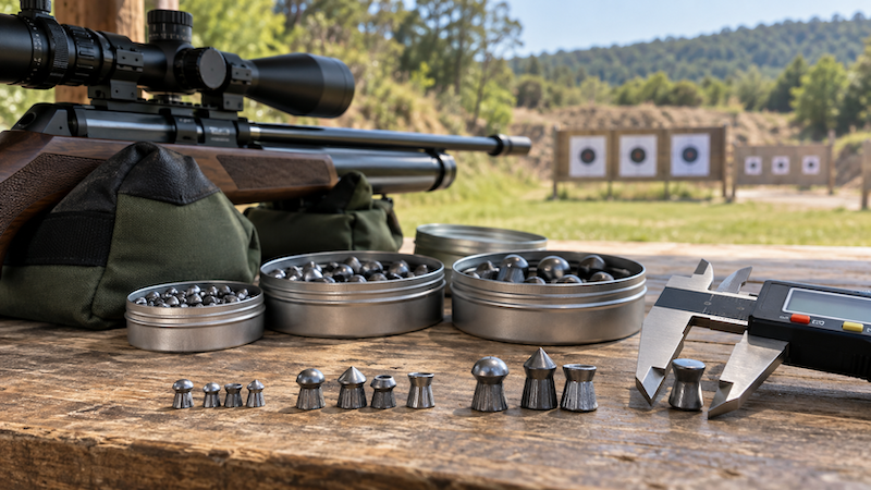 4.5 5.5 ve 6.35 mm havalı tüfek pellet seçimi