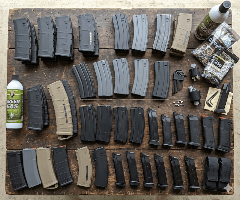 Airsoft Şarjör Çeşitleri Low-Cap Mid-Cap Hi-Cap