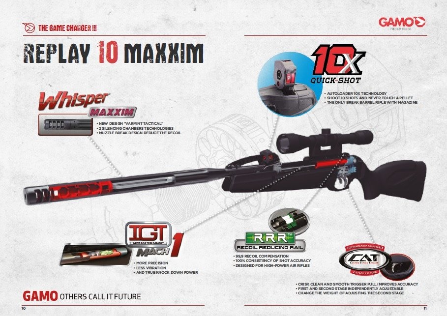 Gamo REPLAY-10 maxxım havalı tüfek. 