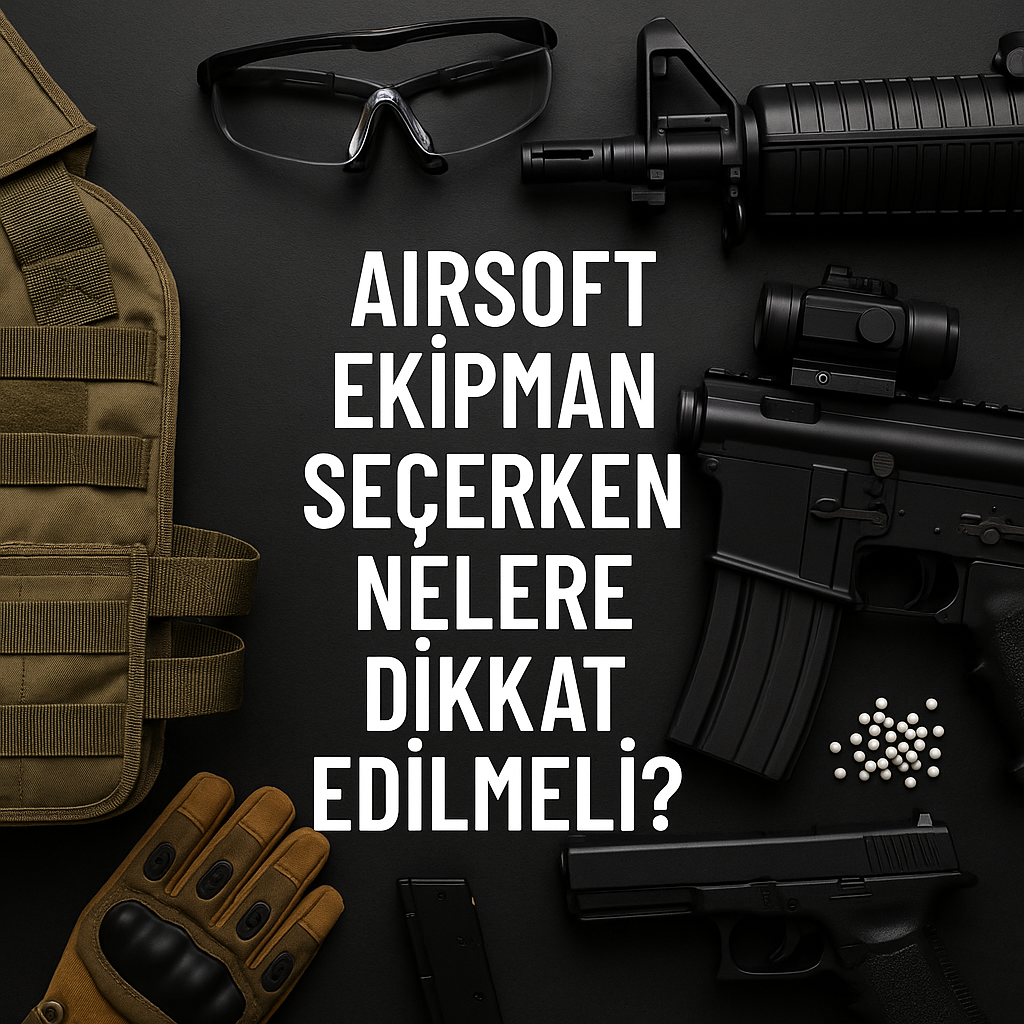 Airsoft Ekipman Seçerken Nelere Dikkat Edilmeli?