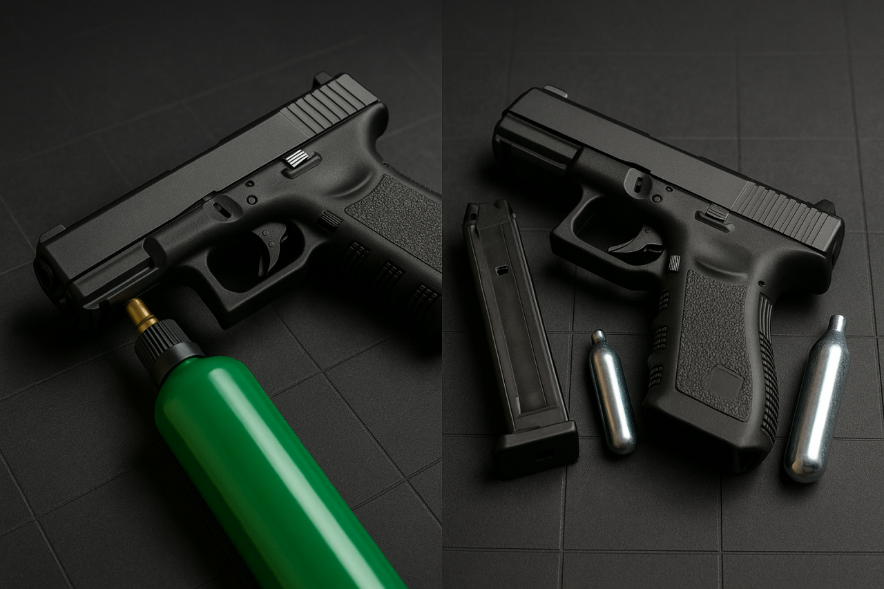 Airsoft Tabancada Gazlı Kullanmak mı Tüplü Kullanmak mı Avantaj Sağlar?