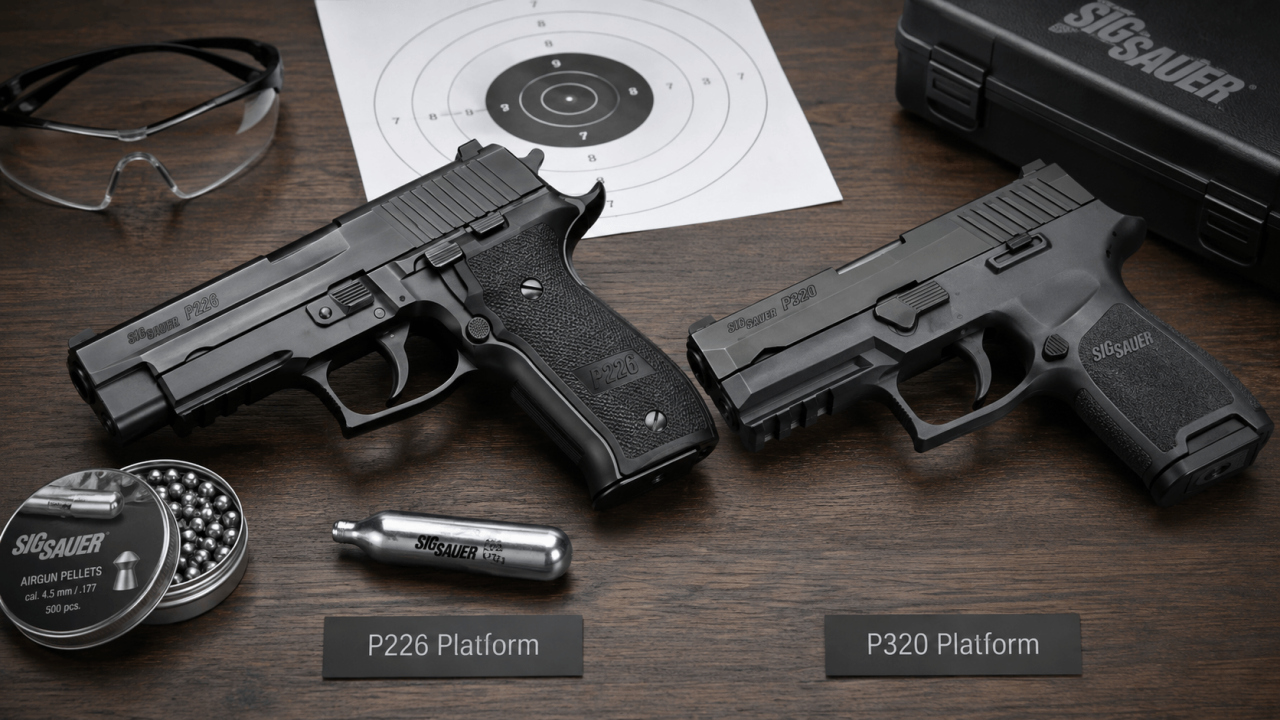 Sig Sauer Havalı Tabanca Rehberi: P226 ve P320 Platformlarının Farkları
