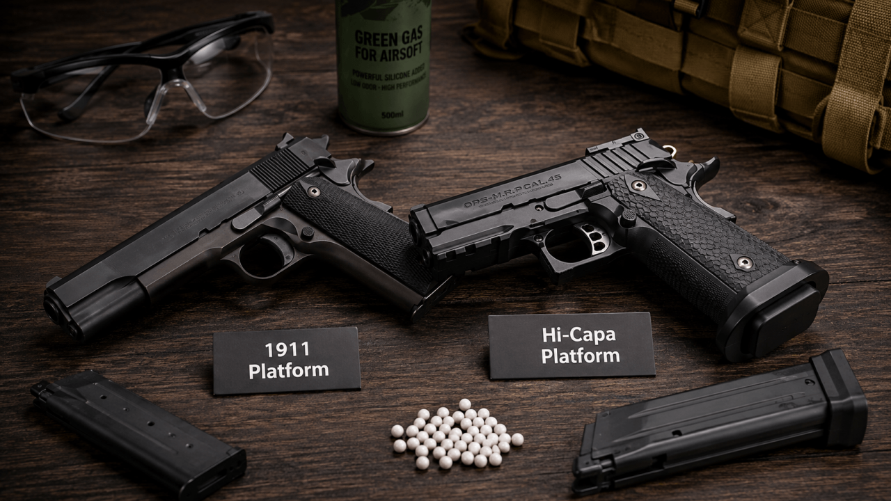 1911 Airsoft Rehberi: Colt 1911 ve Hi-Capa Platformu Nedir?