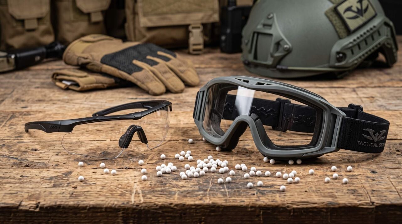 Airsoft Gözlük Rehberi: EN166, ANSI Z87.1 ve Göz Koruması Nasıl Seçilir?