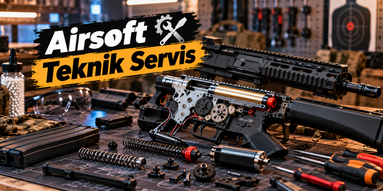Airsoft Teknik Servis Rehberi: Bakım, Tamir ve Upgrade Ne Zaman Gerekir?